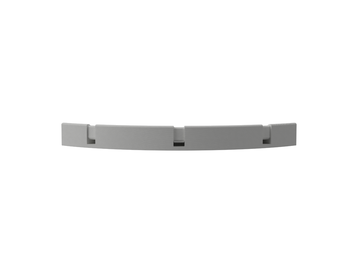 Side view of the 3/4 inch 90-degree hose mount